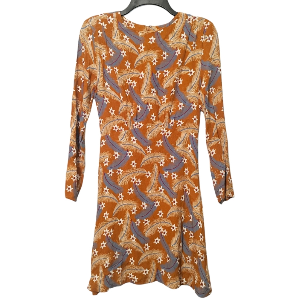Paris Atelier & Other Stories Orange Floral Dress 2